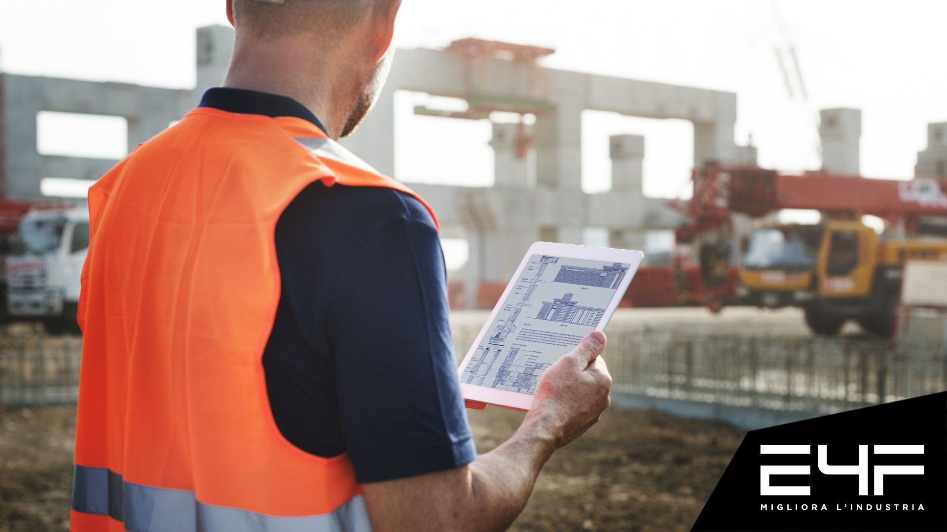 direttore dei lavori in un cantiere